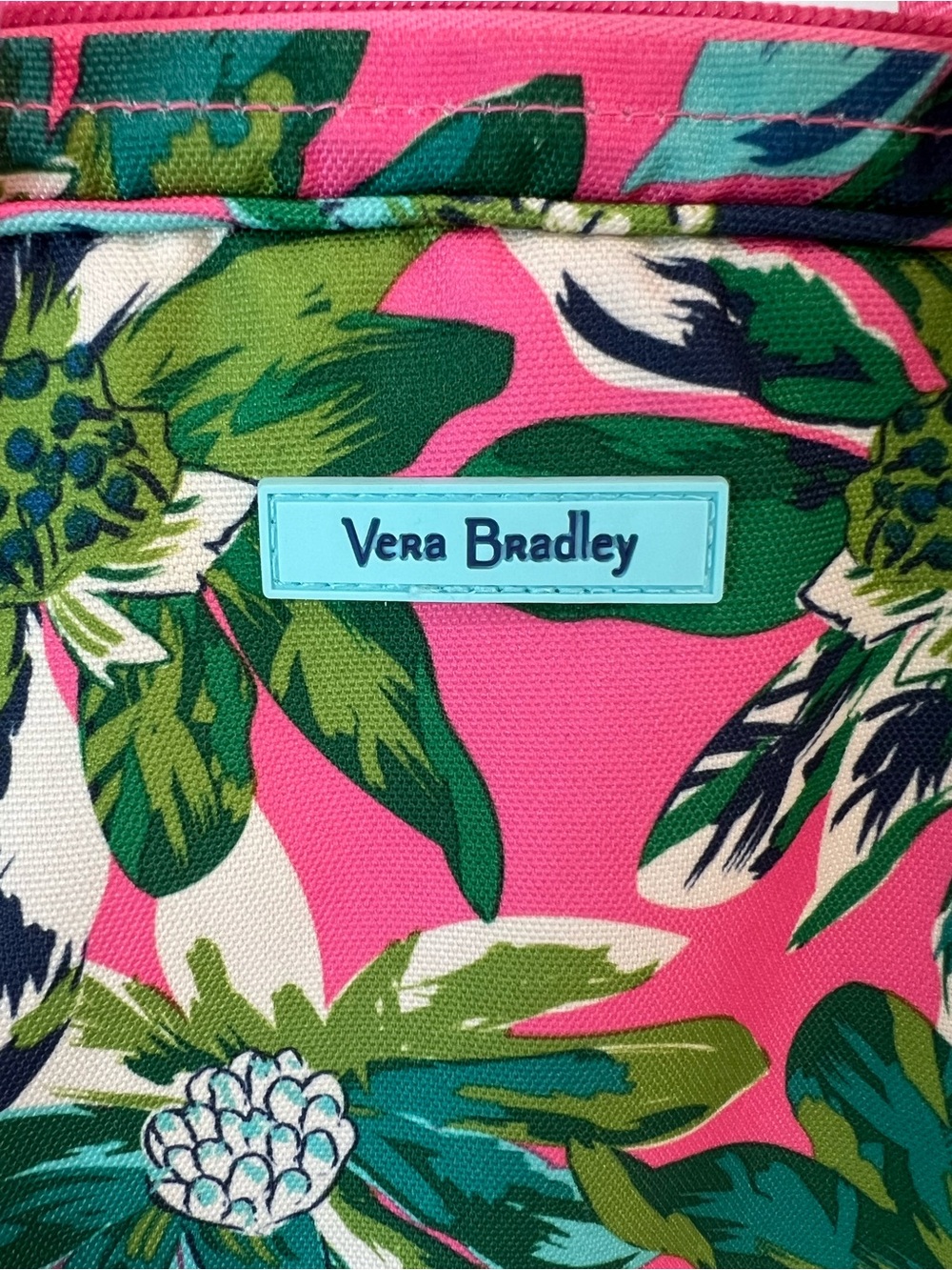 Vera Bradley Tropical Paradise Print Lunch Box Insulated Lunch Tote NWOT - Picture 5 of 12